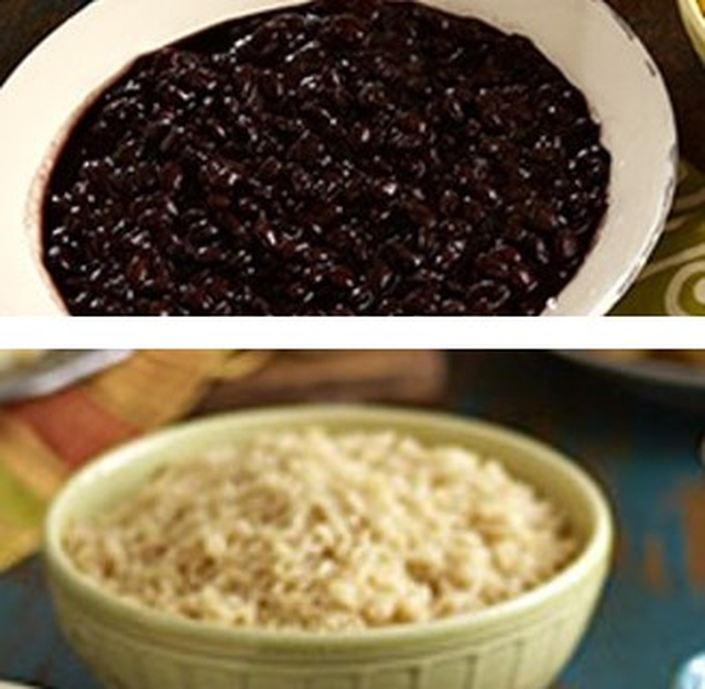 Brown Rice & Black Beans