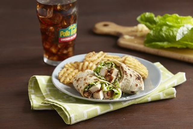 Chicken Caesar Wrap Combo